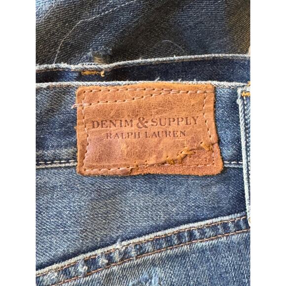 Ralph Lauren x Denim Supply Boyfriend Jeans Distressed Camo Vtg Deadstock, 26 - Picture 10 of 16